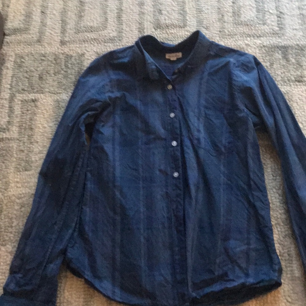 Steven Alan SZ Medium Blue Button Down